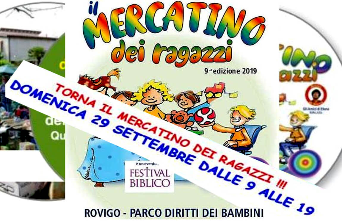 Torna il Mercatino dei ragazzi 2019