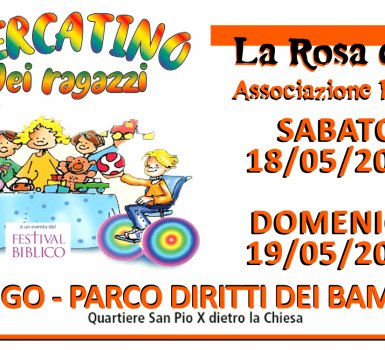 Mercatino dei ragazzi 2019